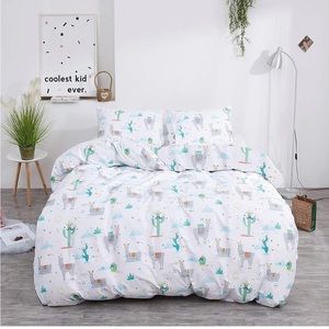Full Size Llama Duvet Set